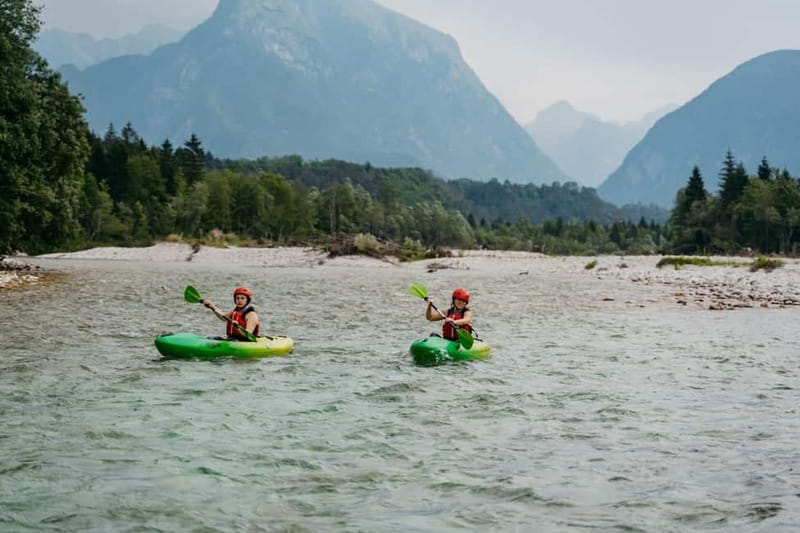 Soča River: Kayaking Adventure for All Levels with Photos - The Five-Minute Van Ride to the River