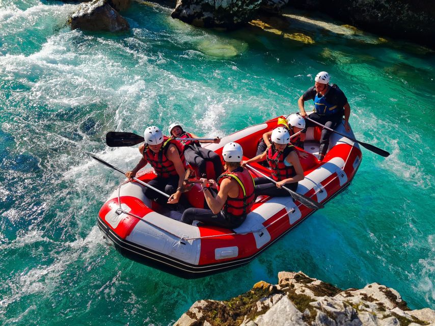 Soca River, Slovenia: Whitewater Rafting - From the hut to the starting point