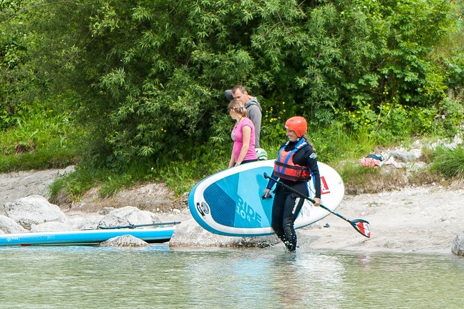 Soca Whitewater Stand-up Paddle Boarding Small Group Adventure - Riding in the air-conditioned van to the river