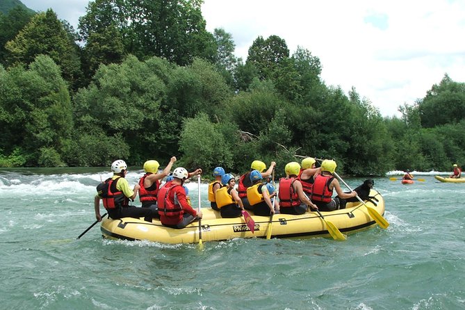 The best Rafting on Sava river in Bled - The calmer stretch: gorges and water games