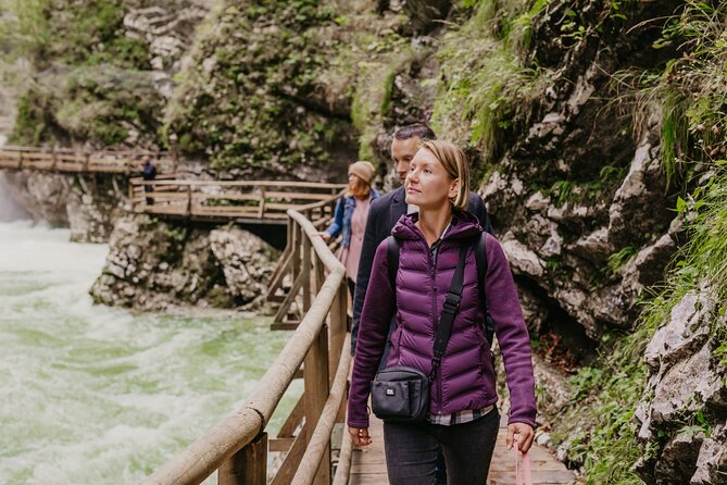 Vintgar Gorge Best Experience with Tasting (Self guided) - Reaching Šum waterfall at the gorge exit