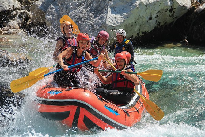 Whitewater Rafting on Soca River, Slovenia - From Sport Mix to the Boka section