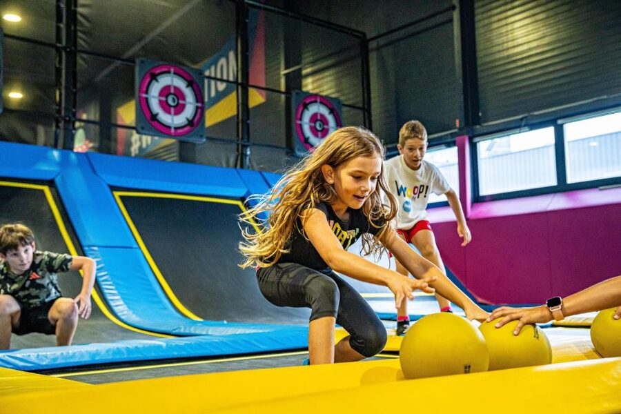 Woop! Fun park with 21 attractions - Interactive climbing on 43 routes