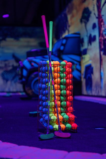 Woop! Glow golf: Ljubljana Btc City - How the experience compares with ordinary mini golf