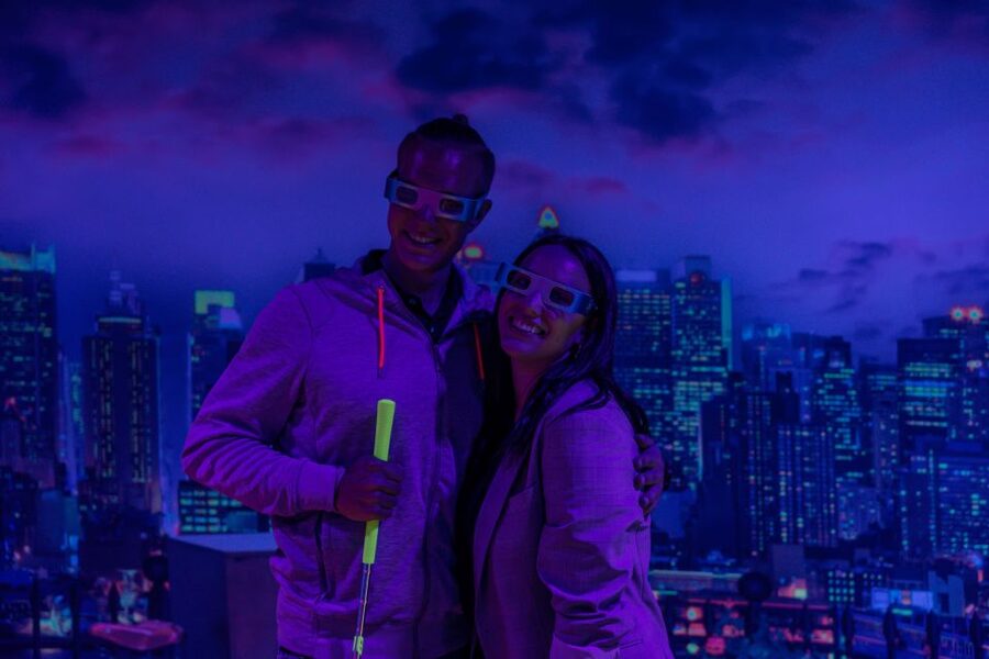 Woop! Glow golf: Ljubljana Btc City - How long the visit takes in real terms