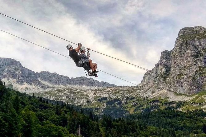 Zipline in Slovenia - Meeting in Bovec and riding into the mountains