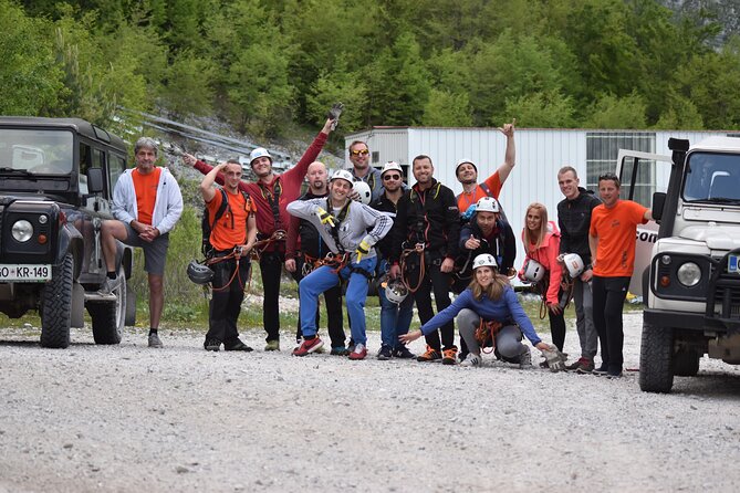 Zipline in Slovenia - The five-line course through the Julian Alps